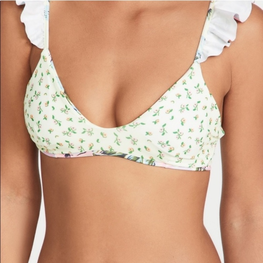 Maaji πΌ Floral Reversible Yellow Bikini Set M ππΊππΈππππ₯ - Picture 12 of 16